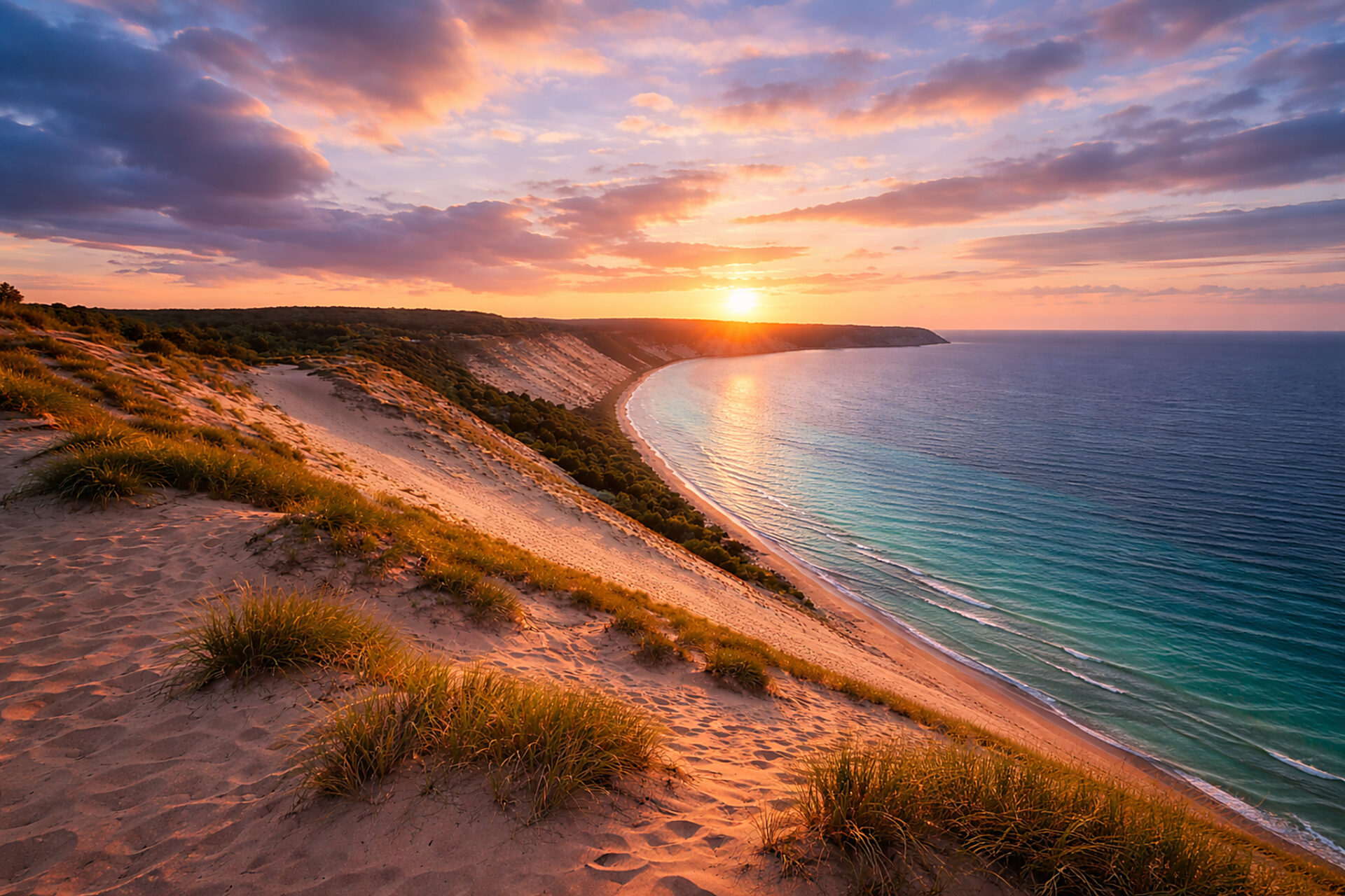 Sleeping Bear Sunset